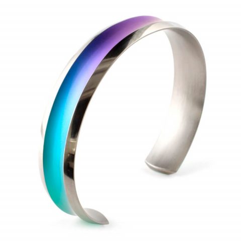 Court rainbow bangle (L)