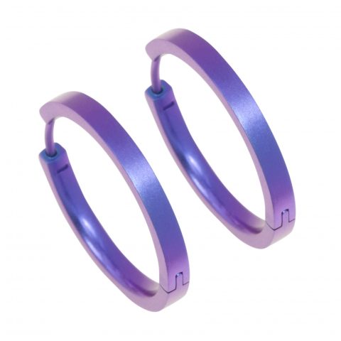 Hypoallergenic hoop earrings medium