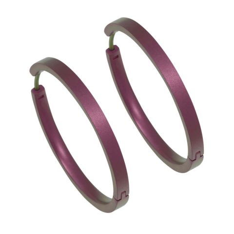 Hypoallergenic hoop earrings large