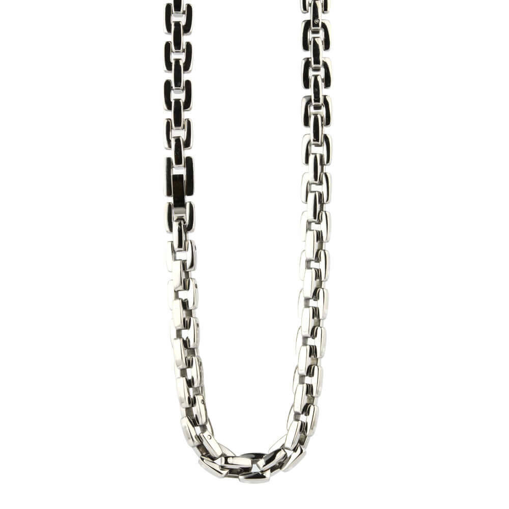 Titanium executive chain necklace