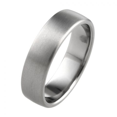 Titanium wedding ring. Hypoallergenic jewellery from TouchTitanium.com